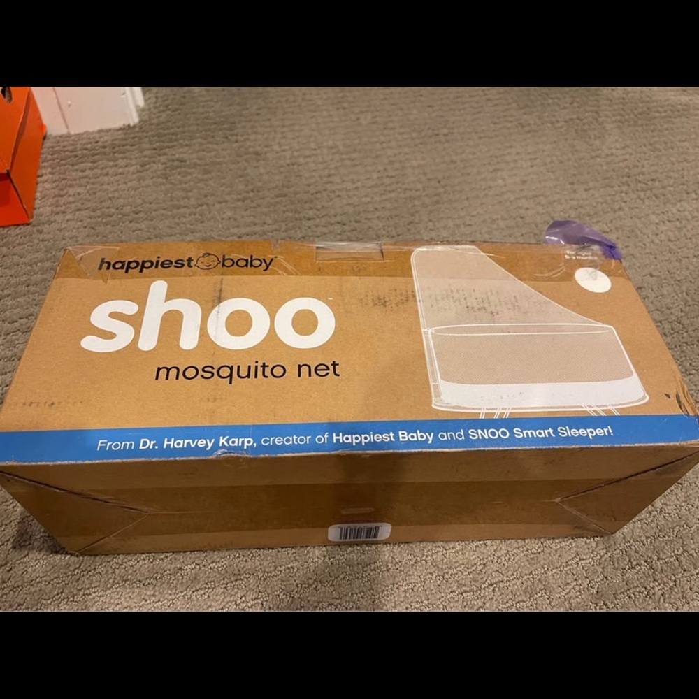 Happiest Baby Shoo Mosquito Net - White